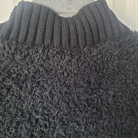 NWT BAREFOOT DREAMS CozyChic Knit Rib Cardigan in Black Size XS - Picture 6 of 6